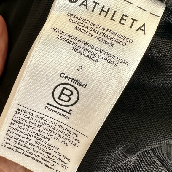 ATHLETA HEADLANDS HYBRID CARGO II TIGHT
LEGGING - Picture 6 of 6